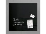 Glasmagneetbord Sigel Artverum 480x480x15mm zwart