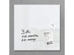 Glasmagneetbord Sigel Artverum 480x480x15mm super wit