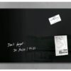 Glasmagneetbord Sigel zwart - 600x400x15mm 3 magneten + bev.
