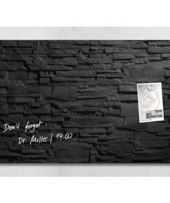 Glasmagneetbord Sigel Artverum 910x460x15mm leisteen