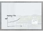 Glasmagneetbord XL Sigel Artverum 1500x1000x18mm super wit