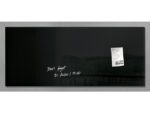 Glasmagneetbord Sigel Artverum 1300x550x15mm zwart