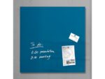 Glasmagneetbord Sigel Artverum 480x480x15mm petrolblauw