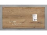 Glasmagneetbord Sigel Artverum 910x460x15mm Natural Wood