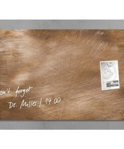 Glasmagneetbord Sigel Artverum 910x460x15mm brons