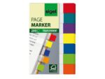 Indexeringsstrookjes Sigel maat strookjes 12x50mm           transparant 7-kleuren