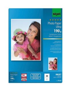 Sigel Inkjet Ultra fotopapier A4 190grs hoogglans 50 vel