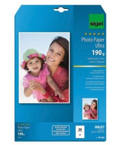 Sigel Inkjet Ultra fotopapier A4 180gram zijdemat 20 vel
