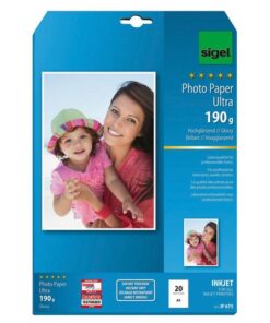 Sigel Inkjet Ultra fotopapier A4 180 gram hoogglans 20 vel