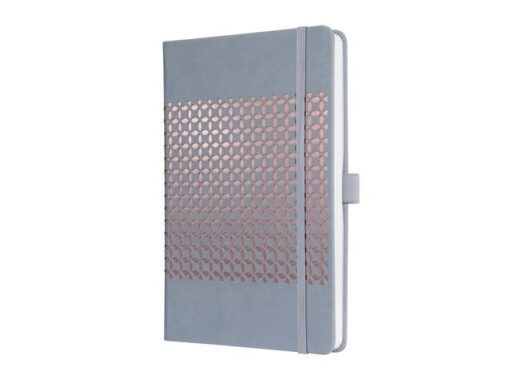 Notitieboek Sigel Jolie Impress A5 hardcover gelinieerd     'Glacier Grey'
