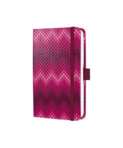 Notitieboek Sigel Jolie Beauty A6 hardcover gelinieerd roze