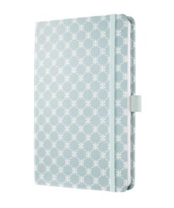 Notitieboek Sigel Jolie Beauty A5 hardcover gelinieerd      lichtblauw
