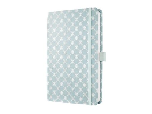 Notitieboek Sigel Jolie Beauty A5 hardcover gelinieerd      lichtblauw