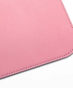 Onderlegger oprolbaar Sigel roze-zilver, 800x300x2mm        imitatieleer, dubbelzijdig