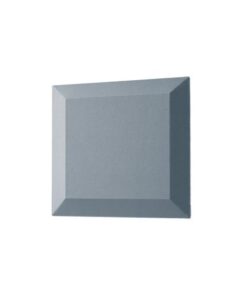 Wandtegel Sigel akoestiek 2 st donkergrijs, 400x400x42 mm