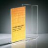 Tafelstandaard Sigel DIN lang - (105x210mm) glashelder