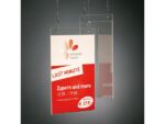 Postertas Sigel wandmodel A4 transparant acryl