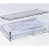 Visitekaartbox Sigel acryl - 30x100x65mm voor 80 krt 97x58m