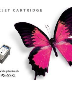 Cartridge SecondLife Canon PG 40 zwart