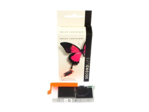 Cartridge SecondLife Canon CLI 571 XL grijs