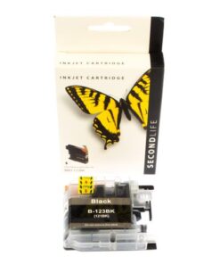 Cartridge SecondLife Brother LC 121/123 zwart