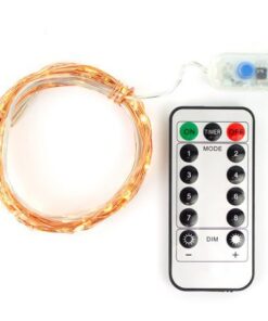Lichtslinger Clauss LED 100 Led's 10m met USB aansluiting 5 volt met afstandsbediening