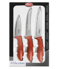 Keukenmessenset Clauss 3st. Schil, groente en keuken mes.   Met microban grip.
