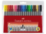 Faber Castell fineliner Faber-Castell GRIP 0,4mm etui a 20 stuks