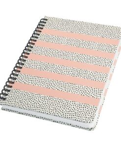 Sigel Notitieboek Jolie Inspire A5 spiraal Sweet Dots.            Punt-gelijnd. 120pagina's 100grams papier Hardcover