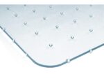Kangaro KTC Vloermat Kangaro voor tapijt 130 x 120 cm transparant PET   nop 2,1mm