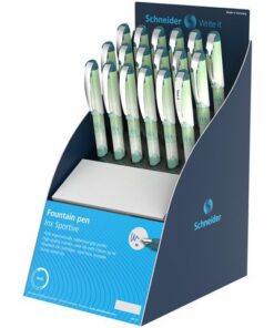 Vulpen Schneider INX sportive display 17 stuks Engels