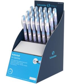 Rollerball Schneider INX sportive display 17 stuks Engels