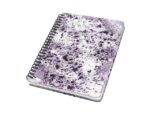 Sigel Notitieboek Jolie Inspire A5 spiraal Violet Marble.         Punt-gelijnd. 120pagina's 100grams papier. Hardcover