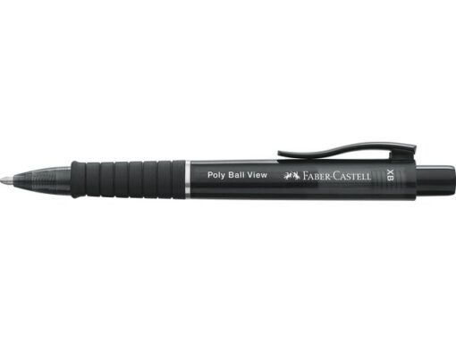 Faber Castell Balpen Faber-Castell Polyball View zwart