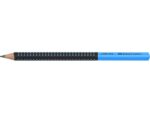 Faber Castell Grafietpotlood Faber-Castell Jumbo Grip two-tone zwart/blauw