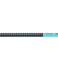 Faber Castell Grafietpotlood Faber-Castell Grip 2001 two-tone             zwart/turquoise
