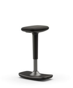 Linea Fabric Ergonomische kruk Linea Fabbrica LED zwart