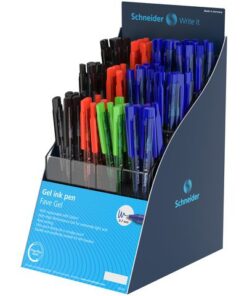 Gelpen Schneider Fave display 80 stuks assorti kleuren