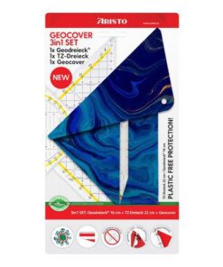 Geocoverset Aristo 3in1 Mystic green, 1 geocover, 1         geodriehoek, 1 tekendriehoek