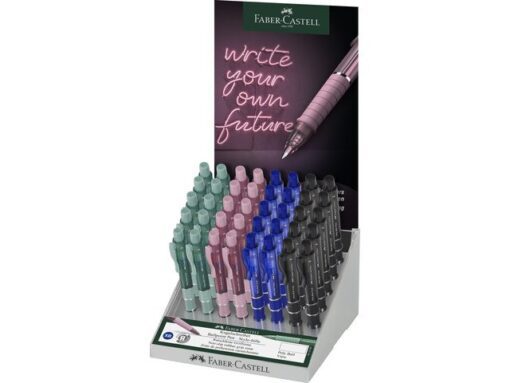 Faber Castell Balpen Faber-Castell Polyball View display 40 stuks