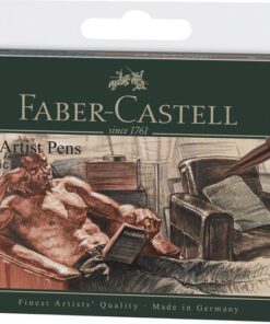Faber Castell Tekenstift Faber-Castell Pitt Artist Pen etui 8 stuks Classic