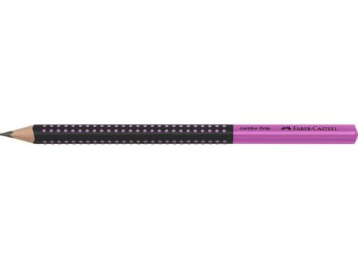 Faber Castell Grafietpotlood Faber-Castell Jumbo Grip two-tone zwart/roze