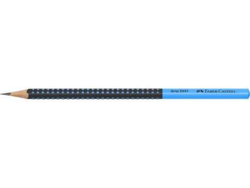 Faber Castell Grafietpotlood Faber-Castell Grip 2001 two-tone zwart/blauw
