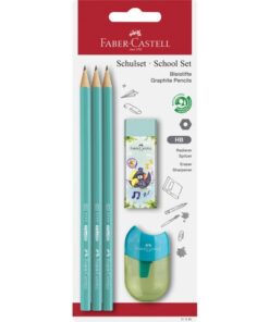 Faber Castell Potlood Faber-Castell 1111 HB schoolset 5 stuks op blister