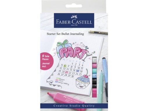 Faber Castell Bullet Journaling Faber-Castell 9-delige set met gratis gids