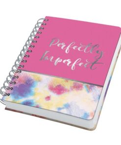 Sigel Notitieboek Jolie Inspire A5 spiraal Batik Holi .           Punt-gelijnd. 240pagina's, 120grams papier. Hardcover