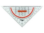 Geodriehoek Aristo 22 cm GEO COLLEGE met greep