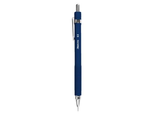 Vulpotlood Aristo Deep blue 0,5 rubberengrip, metalen clip