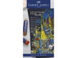 Faber Castell Oliepastelkrijt Faber-Castell Metallic 12 stuks assorti kleuren