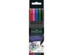Faber Castell Fineliner Faber-Castell Grip 0,4mm etui 5 stuks basic assorti